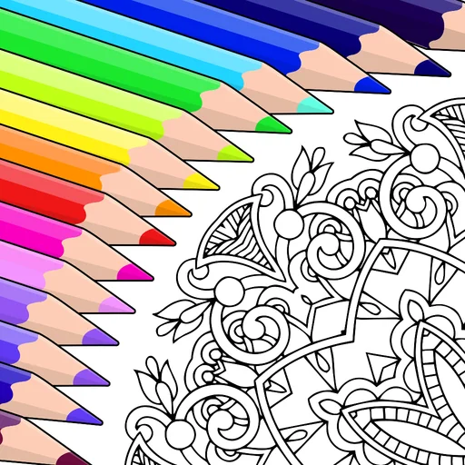 Colorfy: Coloring Book Games logo