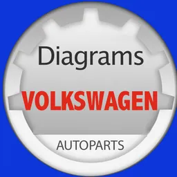 VW parts and diagrams logo