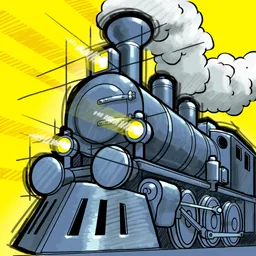 Paper Train: Traffic logo