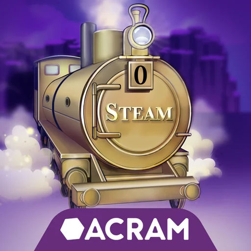 Steam: Rails to Riches logo