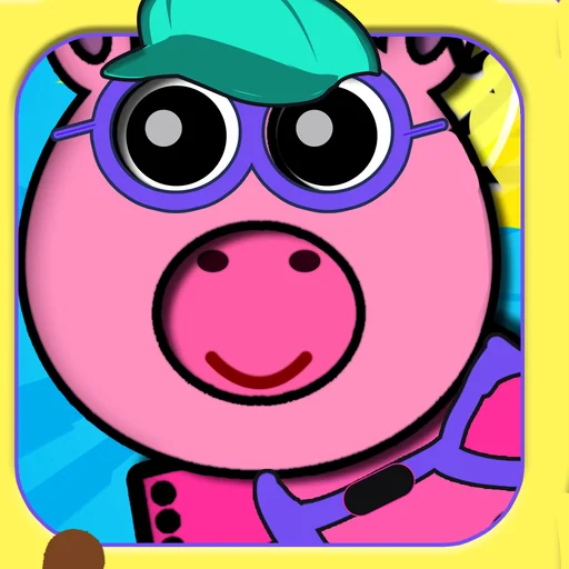 Pig Holiday Preschool Games logo