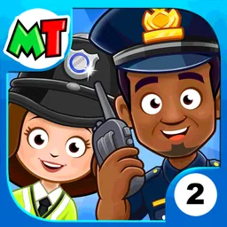 My Town : Police logo