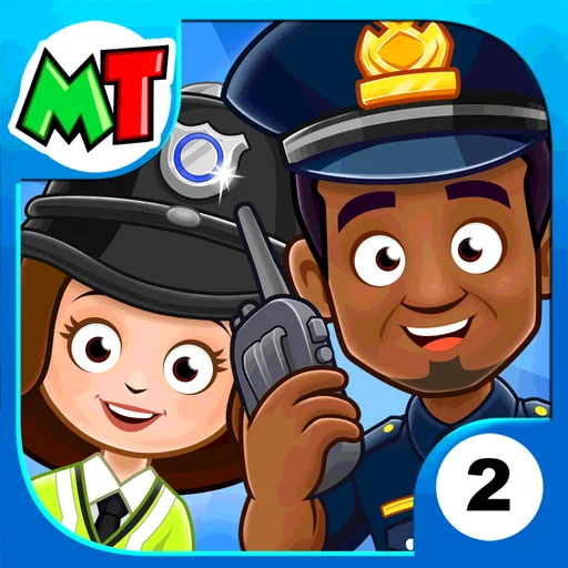 My Town : Police logo