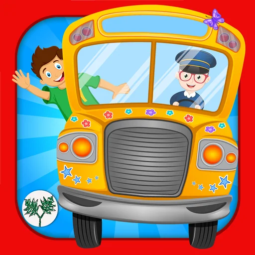 The Wheels On The Bus - Sing Along Nursery Rhyme logo