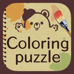 Coloring puzzle-Colorful Games logo
