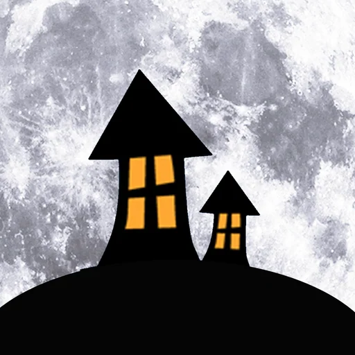 Moon phases calendar and sky logo