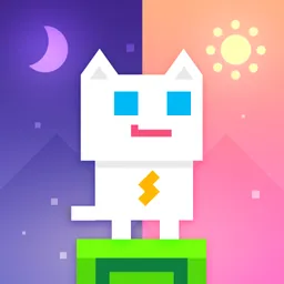 Super Phantom Cat - Be a jumping bro. logo