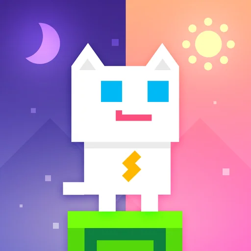 Super Phantom Cat - Be a jumping bro. logo