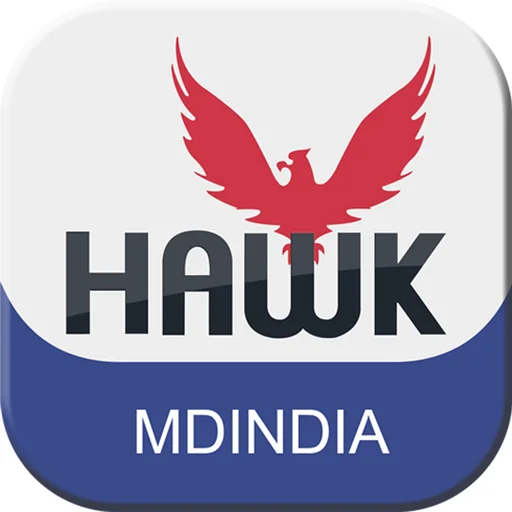 MDIndia – Hawk logo