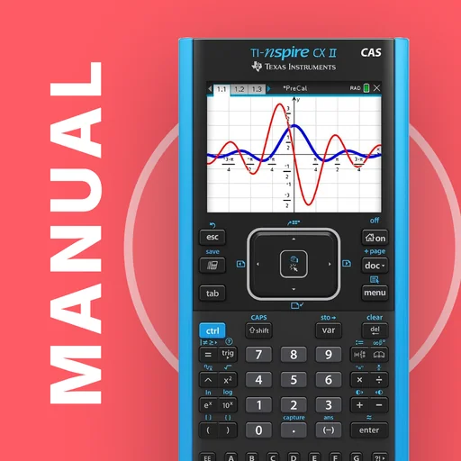 TI Nspire II Calculator Manual logo