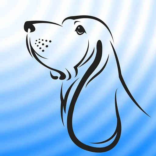 Blue Hound logo