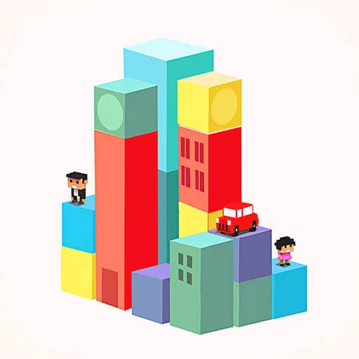 Blox 3D City Creator logo