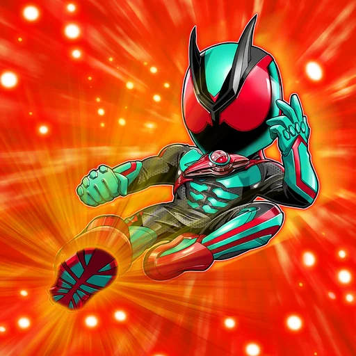 倒せ！ライダーキック logo