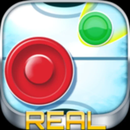 Air Hockey REAL - Multiplayer logo