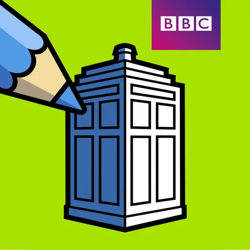 BBC Colouring: Doctor Who logo