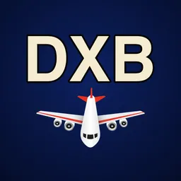 Dubai Airport Flight Info logo