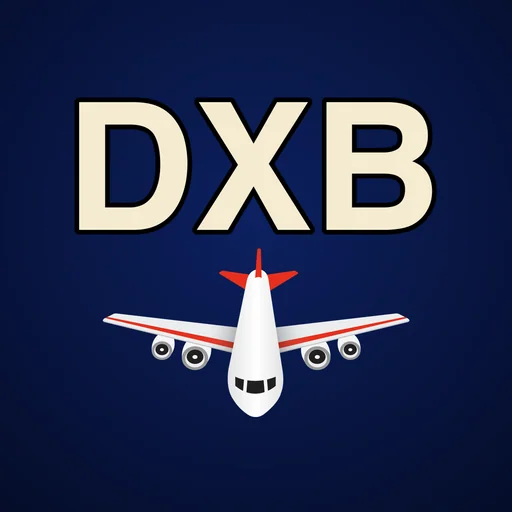 Dubai Airport Flight Info logo