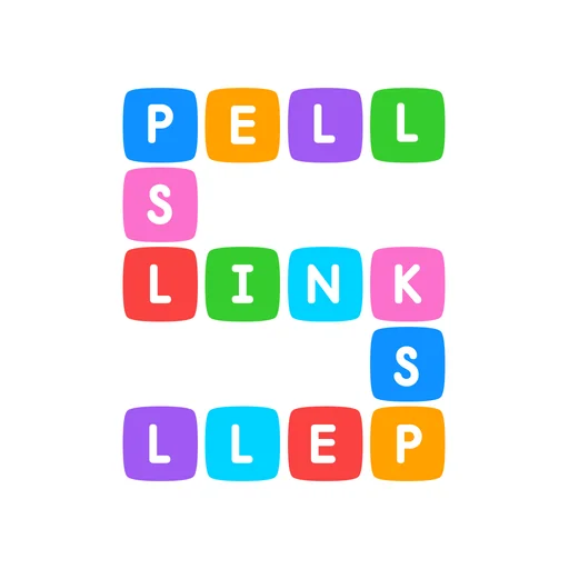 Spell n Link - A word brain game logo