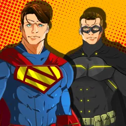 Create Your Own Superhero Character For Free logo