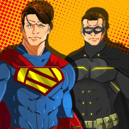 Create Your Own Superhero Character For Free logo