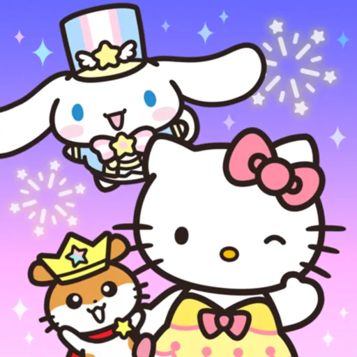 Hello Kitty Friends logo