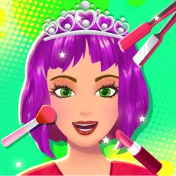 Kids Makeup Games & Hair Salon logo
