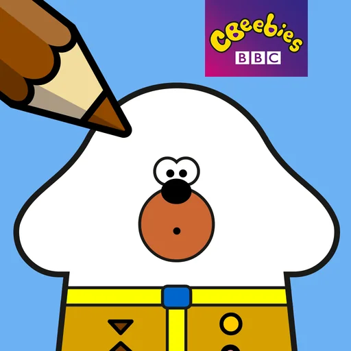 Hey Duggee Colouring logo
