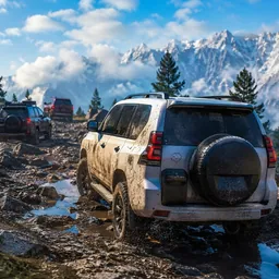 Offroad Prado Jeep Driving 4x4 logo