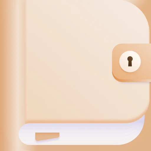 Secret Diary with Lock - Muse logo