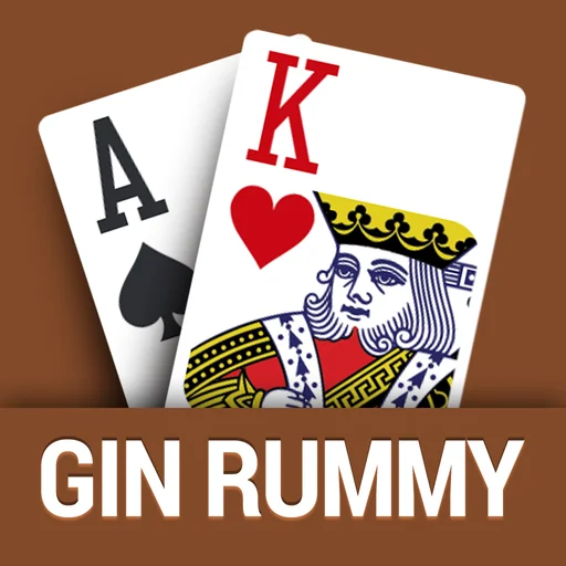 Gin Rummy Best Card Game logo