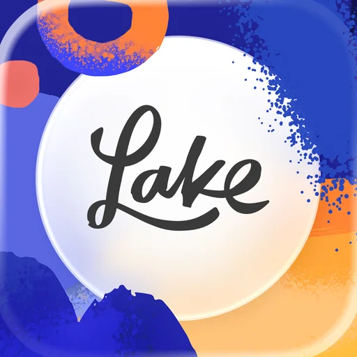 Lake: Coloring Book for Adults logo