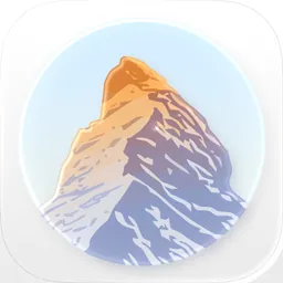 Hiking and Skiing - PeakVisor logo