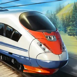 High Speed Trains: Railroad logo