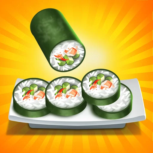 Sushi Food Maker Cooking Games logo