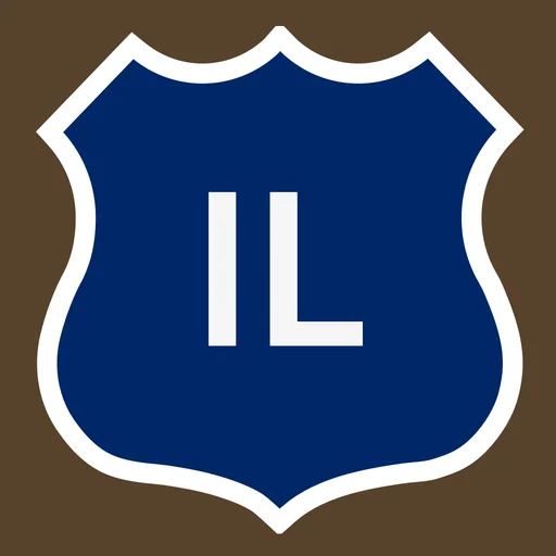 Illinois State Roads logo