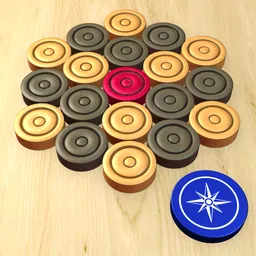 Carrom King logo