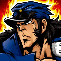 パチスロ 押忍！番長３ logo