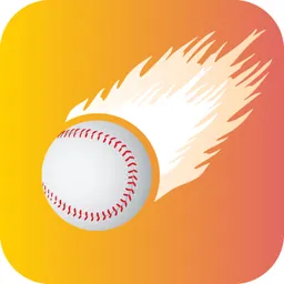 Baseball Radar Gun + logo