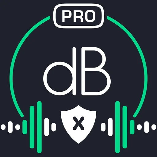 Decibel X PRO: dBA Noise Meter logo