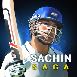 Sachin Saga Cricket Champions logo