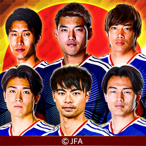 サッカー日本代表ヒーローズ logo