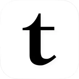 Textile: minimal notes logo