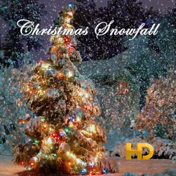 Christmas Snowfall HD logo