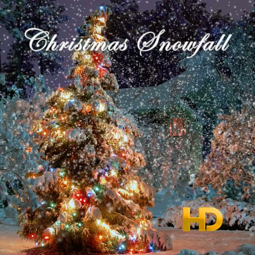 Christmas Snowfall HD logo