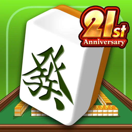 麻雀Jan-Navi Mahjong-Onlineまーじゃん logo