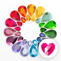 Dazzly: Color by Number Game logo