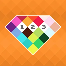 Color By Number! Pixel Art logo