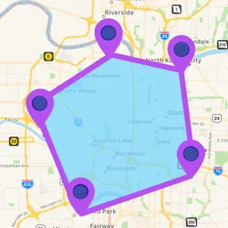 Distance & Area Measure On Map logo