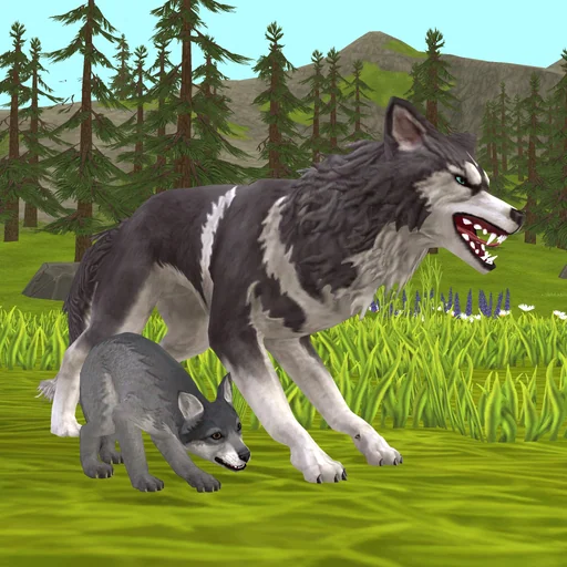 WildCraft: Wild Sim Online logo