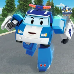 Robocar Poli Cars Super Rescue logo